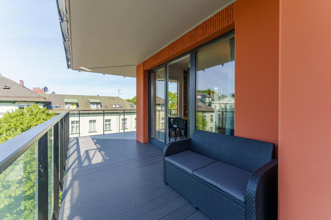 Апартаменты Wyspa Solna Apartament Lux Колобжег Экстерьер фото