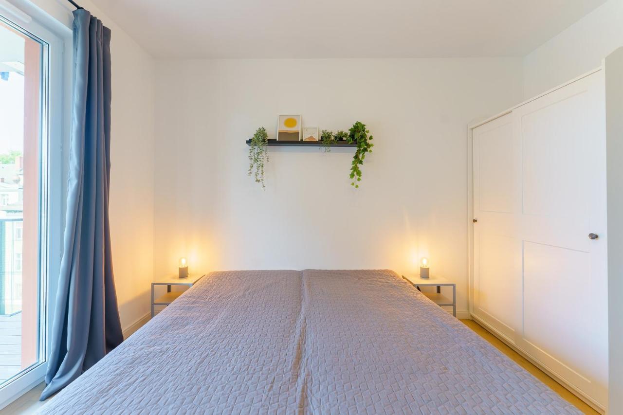 Апартаменты Wyspa Solna Apartament Lux Колобжег Экстерьер фото